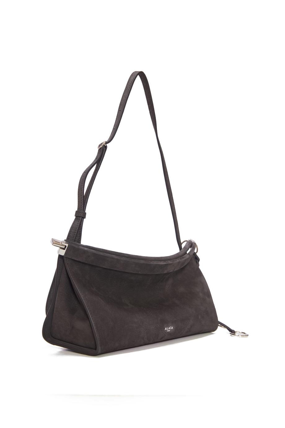 Le click suede east west medium shoulder bag in nubuck