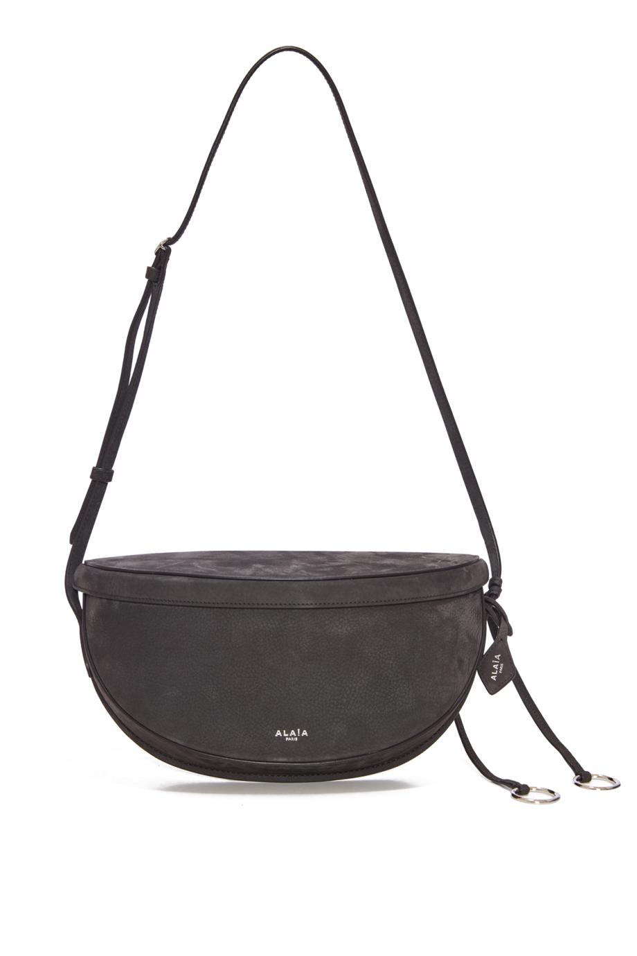 Hip east west bag in shoulder nubuck in suede