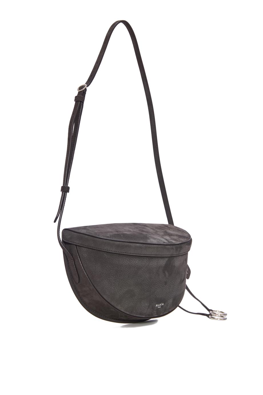 Hip east west bag in shoulder nubuck in suede