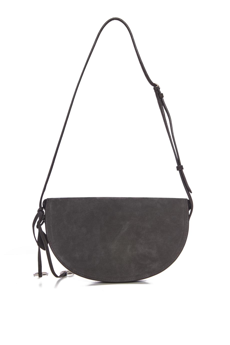 Hip east west bag in shoulder nubuck in suede