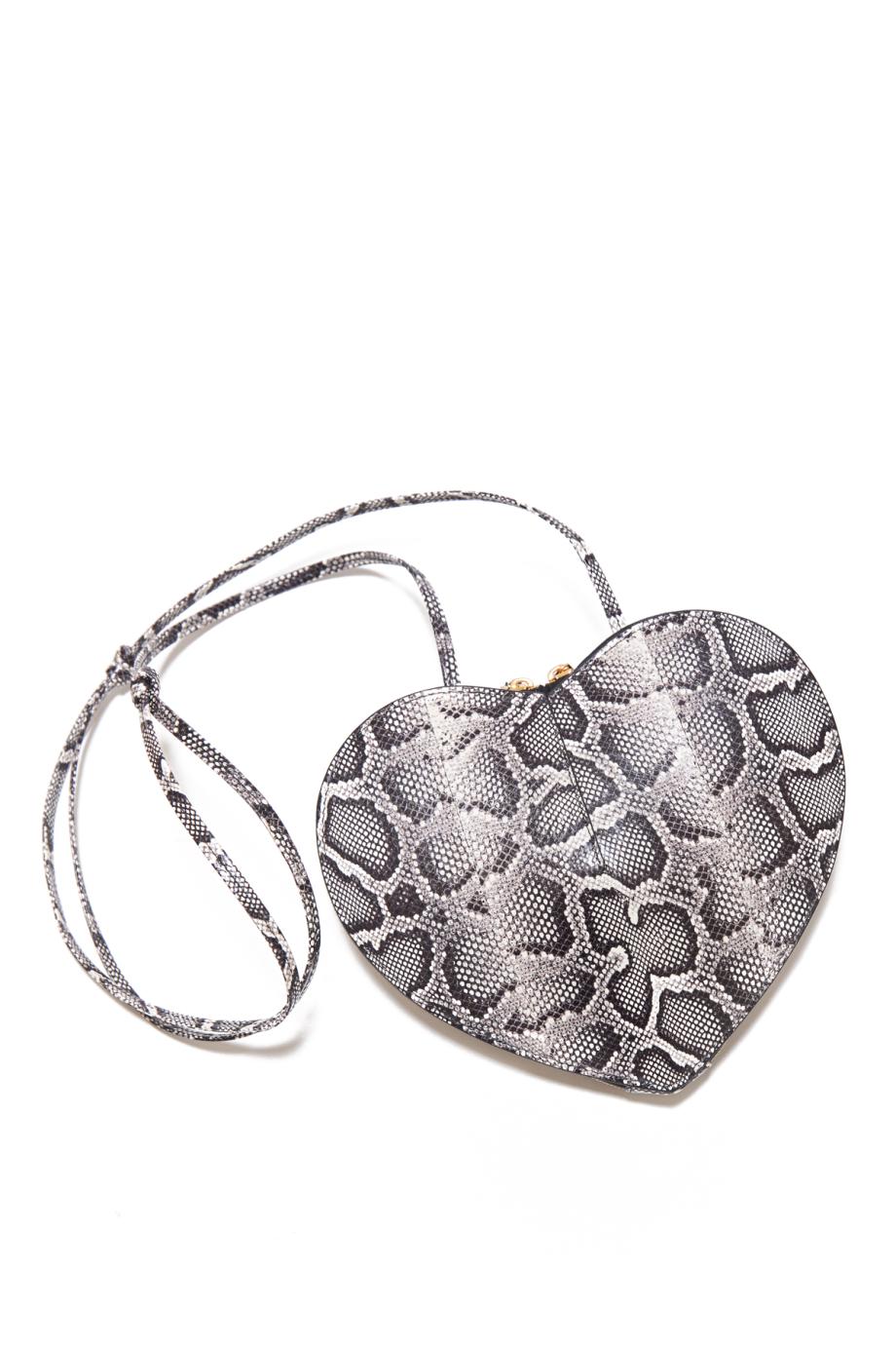 Le Coeur snakeskin shoulder bag 