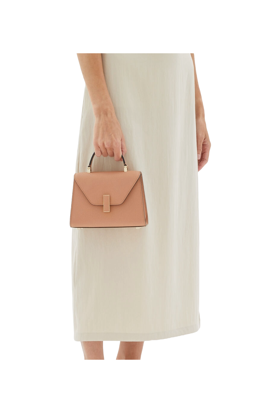 Iside textured-leather cross-body bag