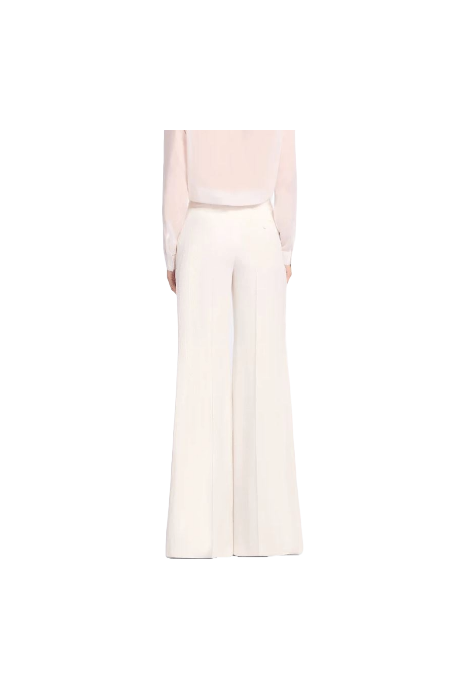 Pinstriped cady pants