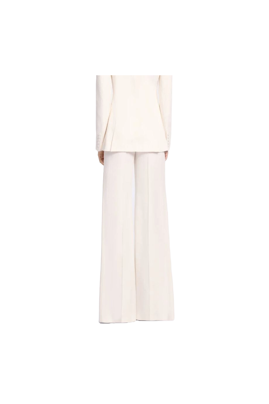 Pinstriped cady pants