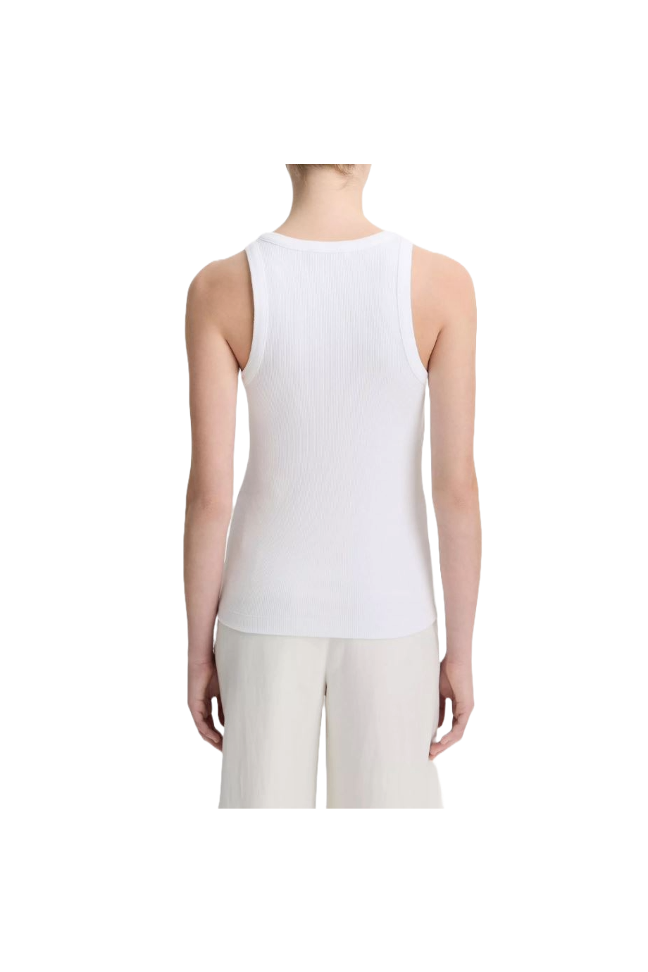 Cotton-blend tank top