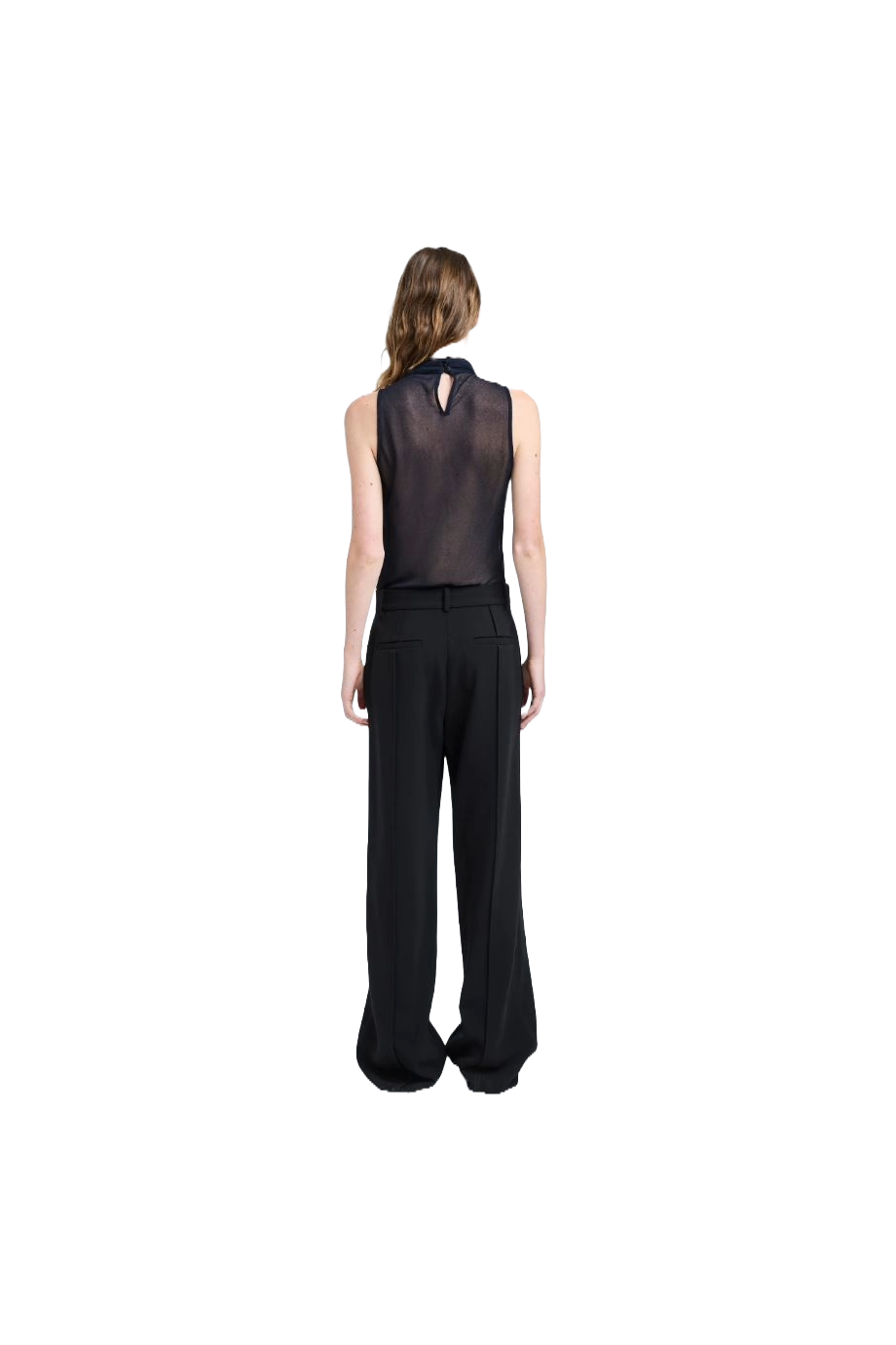 Weyes crepe pants