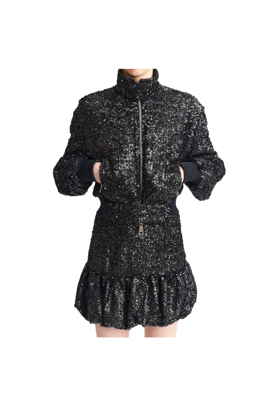 Branka sequined mini skirt