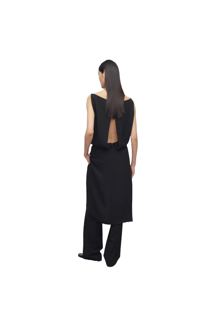 Seraphim wool-gabardine pants