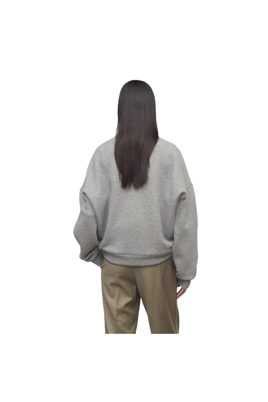 Corzas cashmere and cotton oversized sweatshirt