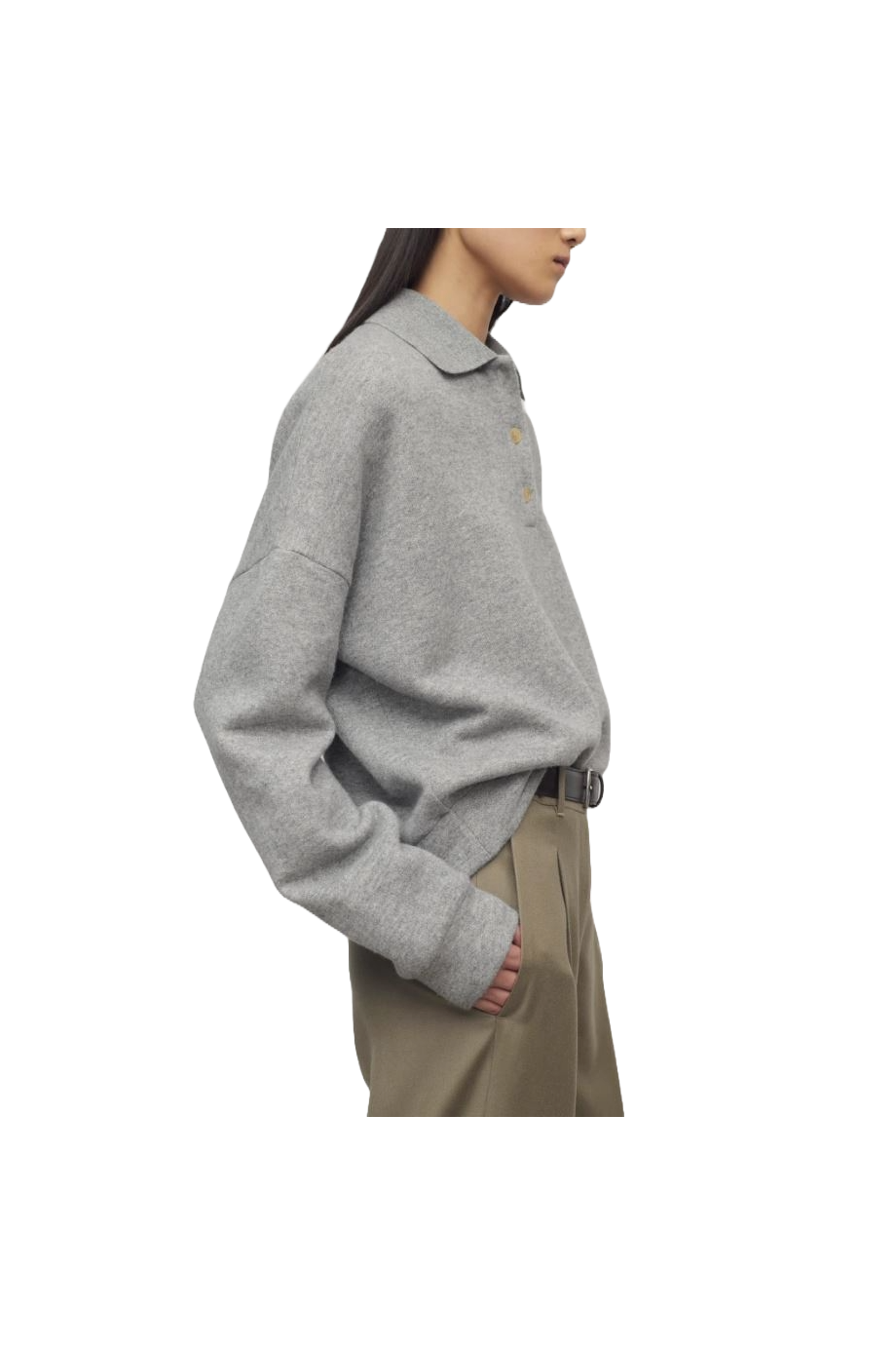 Corzas cashmere and cotton oversized sweatshirt