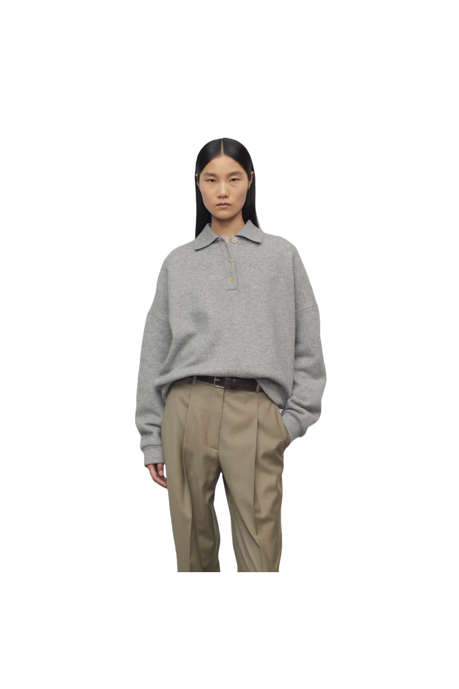 Corzas cashmere and cotton oversized sweatshirt