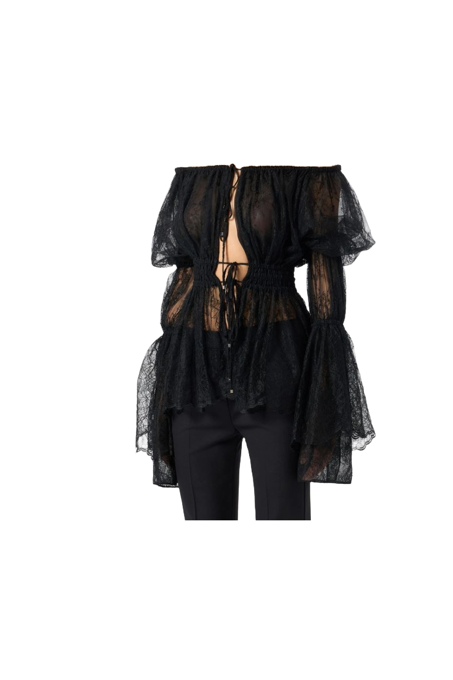 Chantilly lace blouse