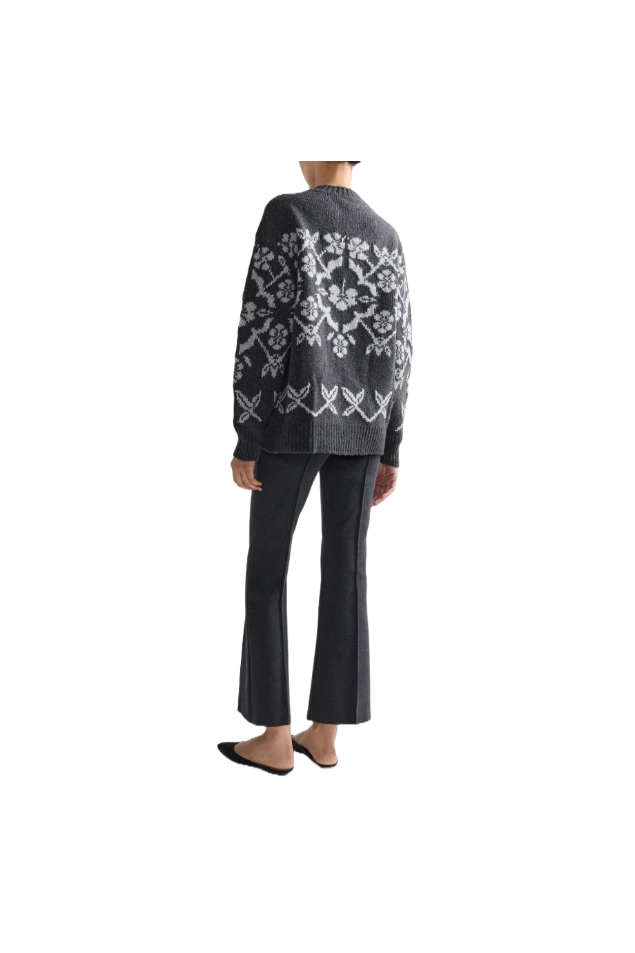 Georgia fair-isle wool and cashmere sweater