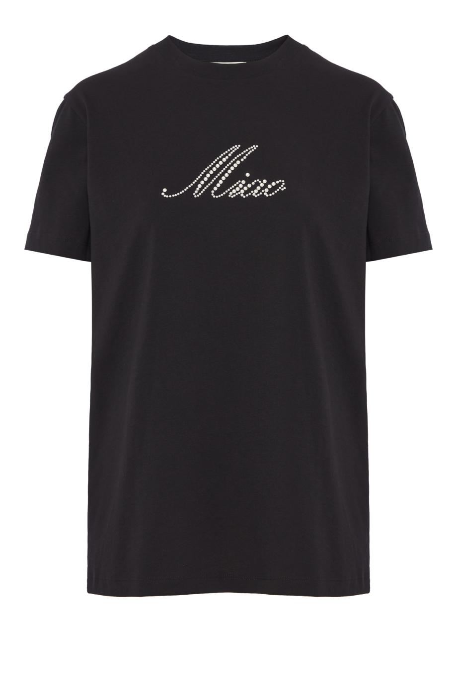 Printed cotton T-shirt 