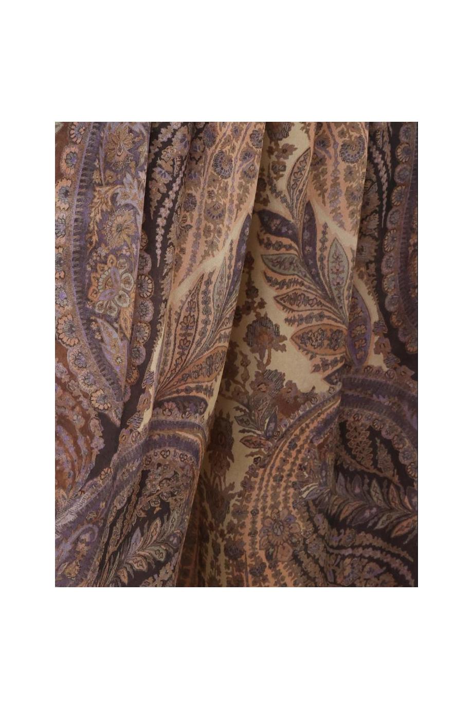 Hypnotic printed silk harem pants 