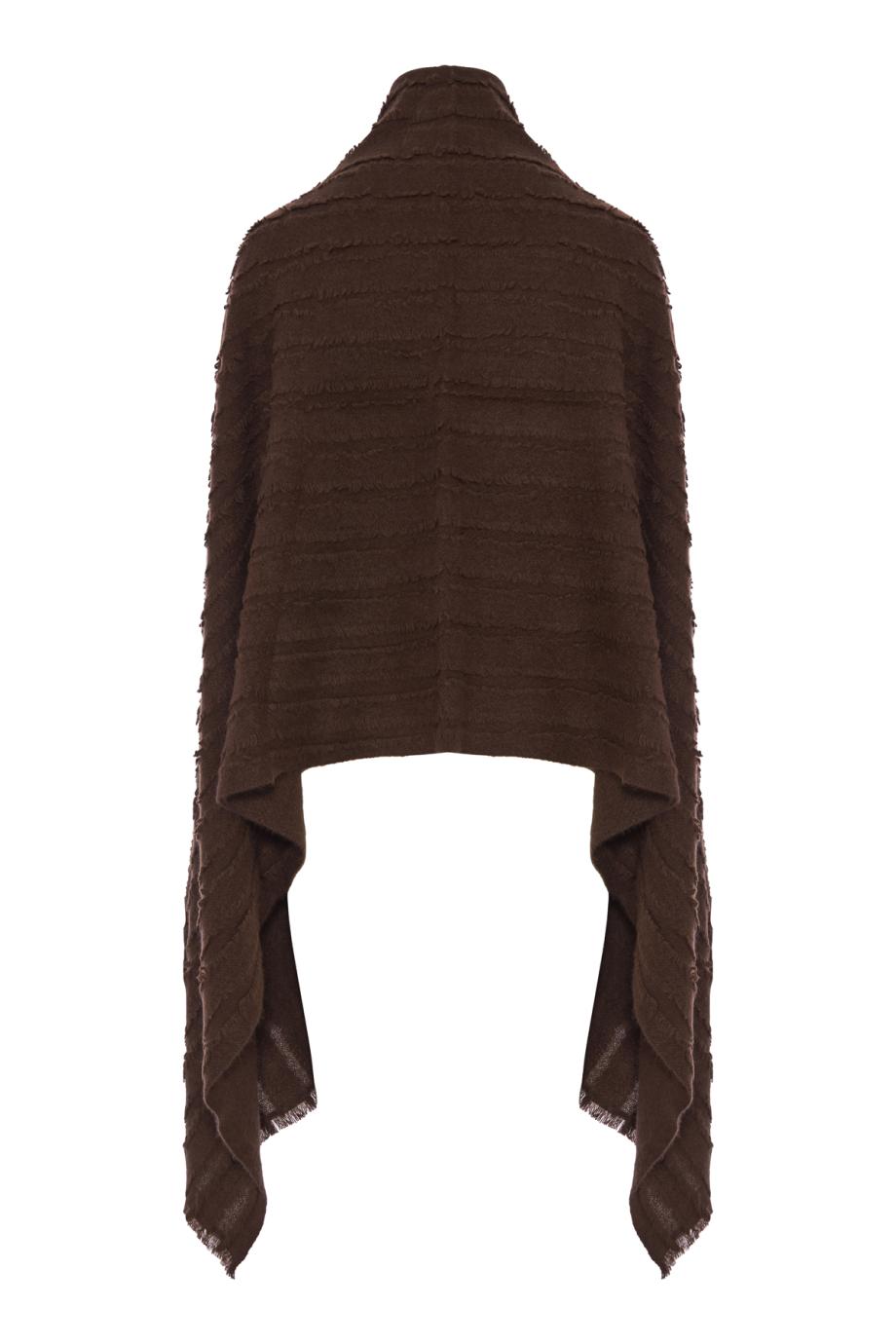 Domitilla hand-painted cashmere shawl