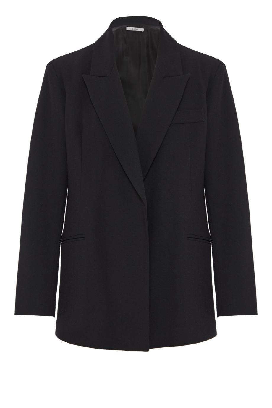 Wool-garbardine blazer