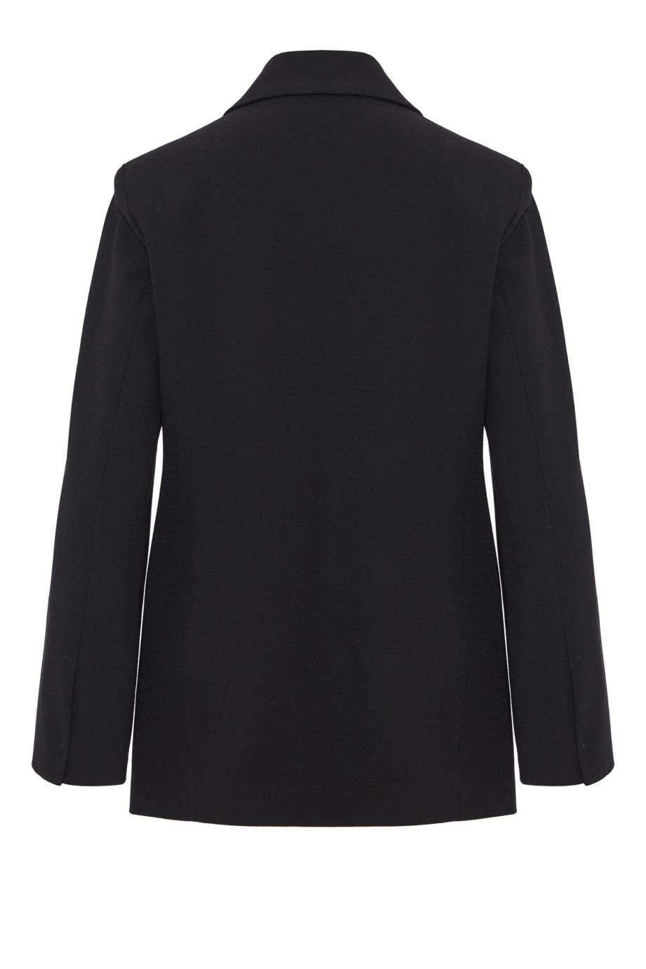 Wool-garbardine blazer