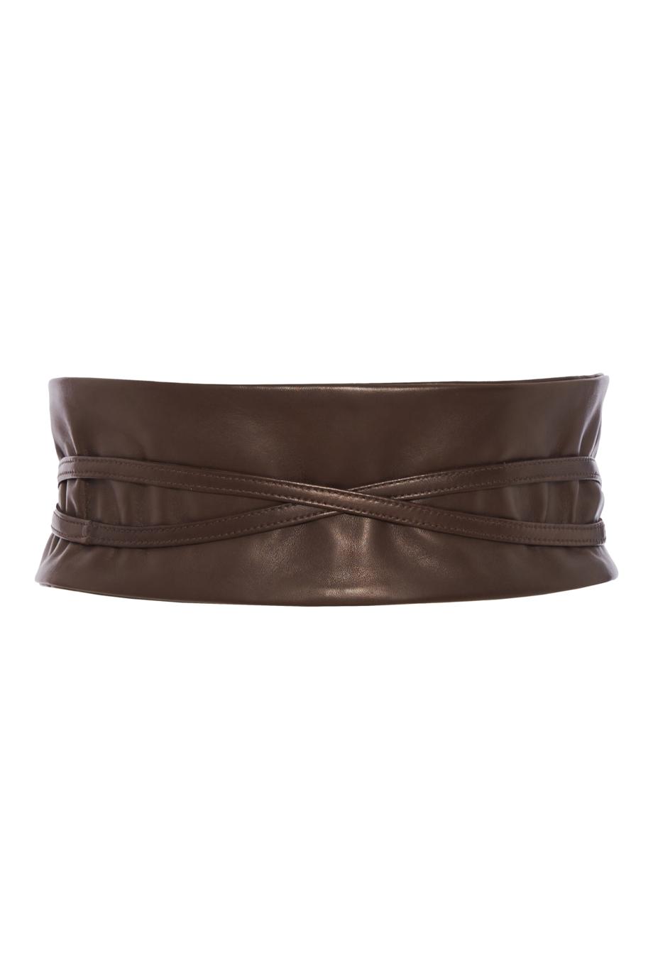 Geisha leather belt
