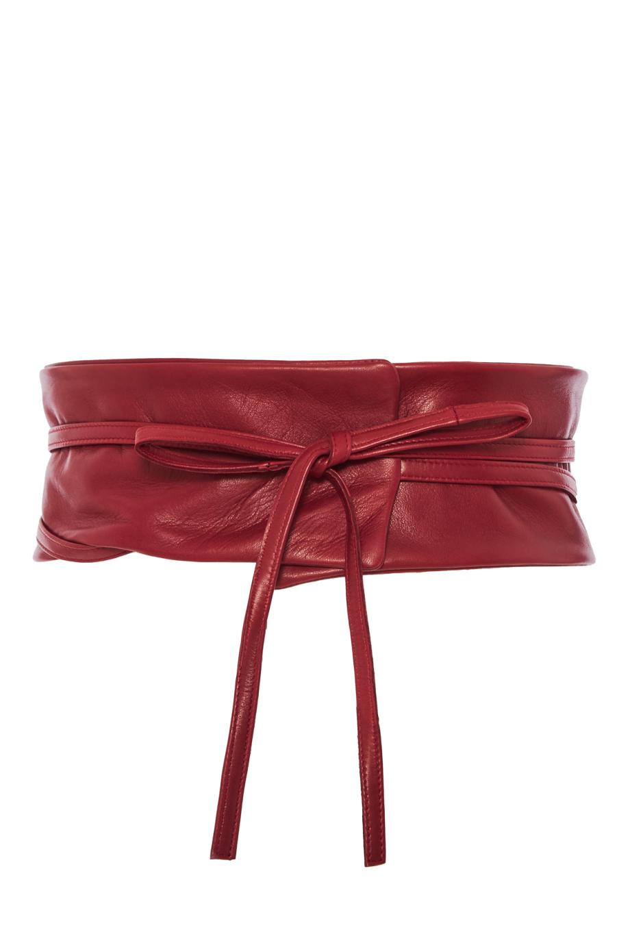 Geisha leather belt