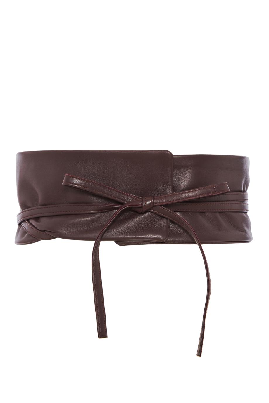 Geisha leather belt 