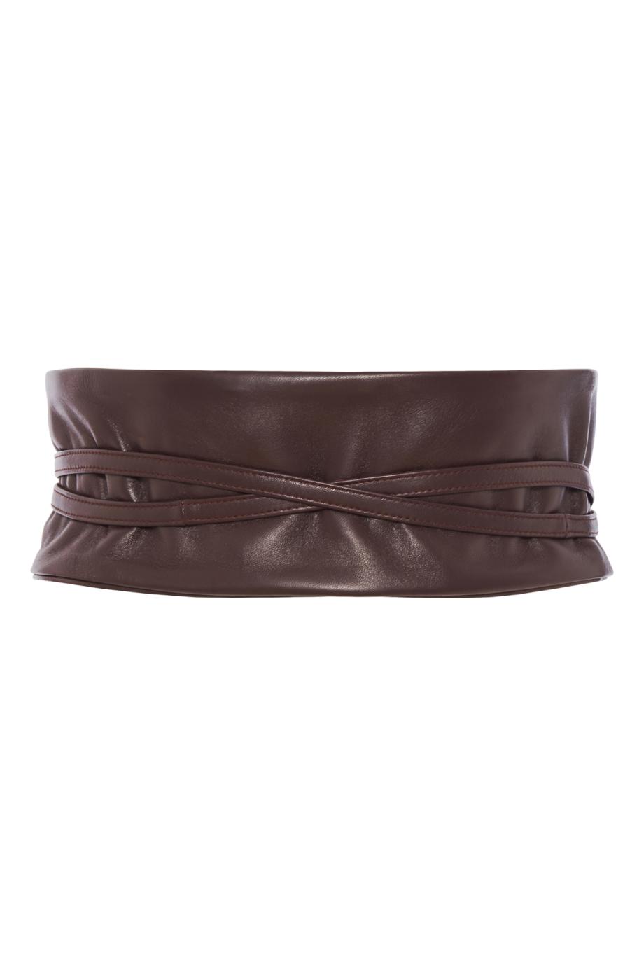 Geisha leather belt 