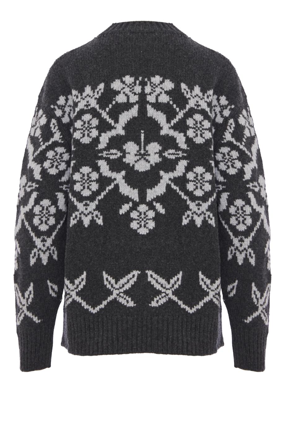 Georgia fair-isle wool and cashmere sweater