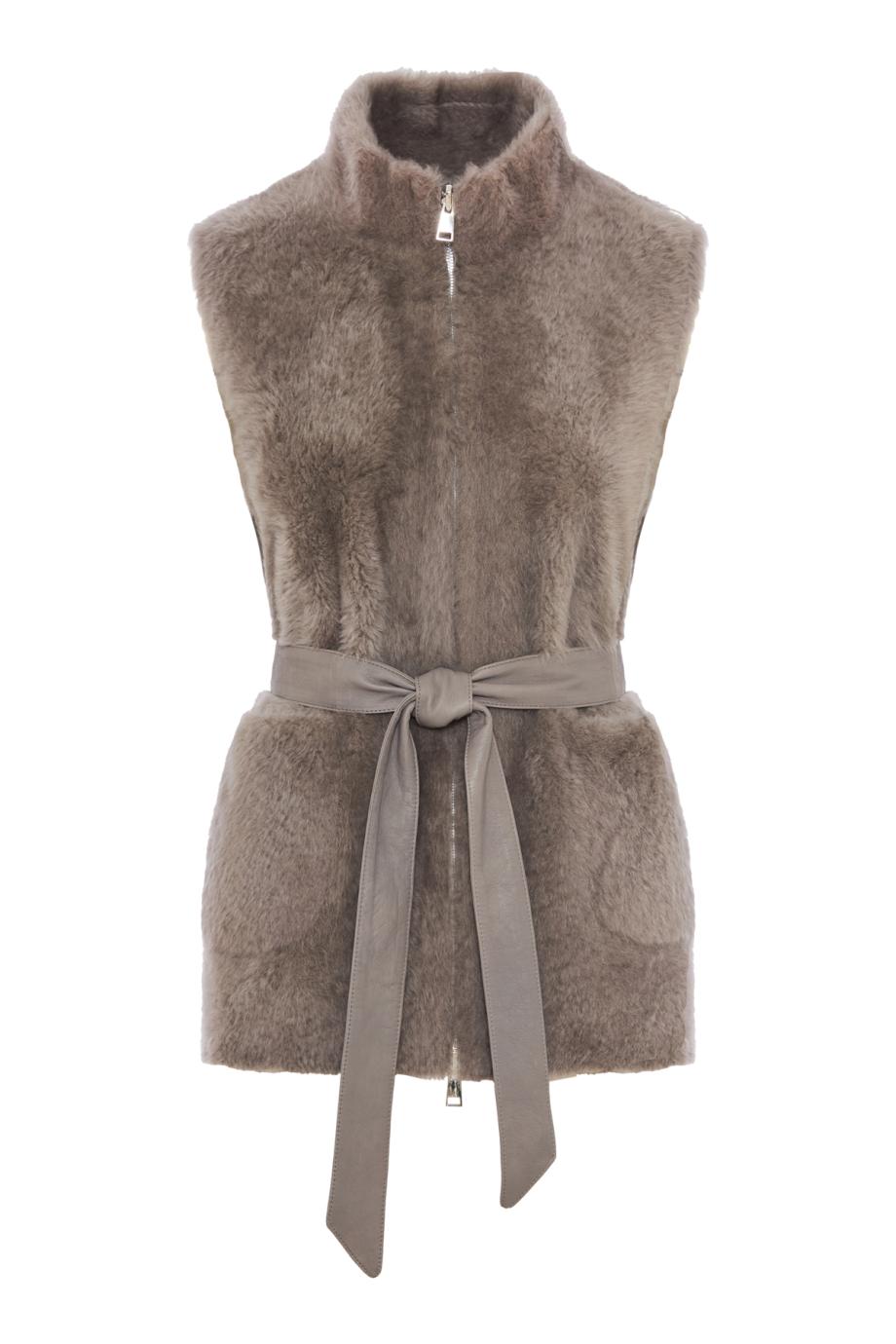 Shearling vest 