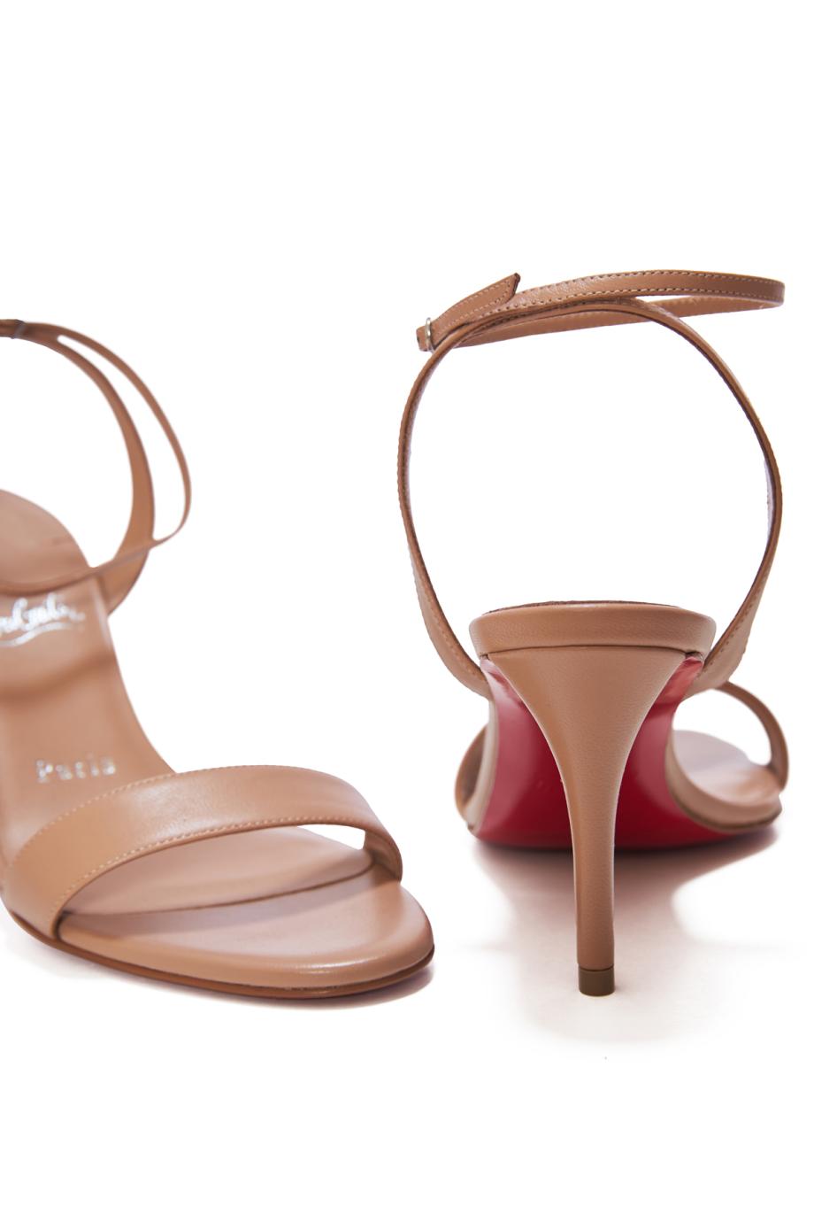 Miss Z 80 leather sandals