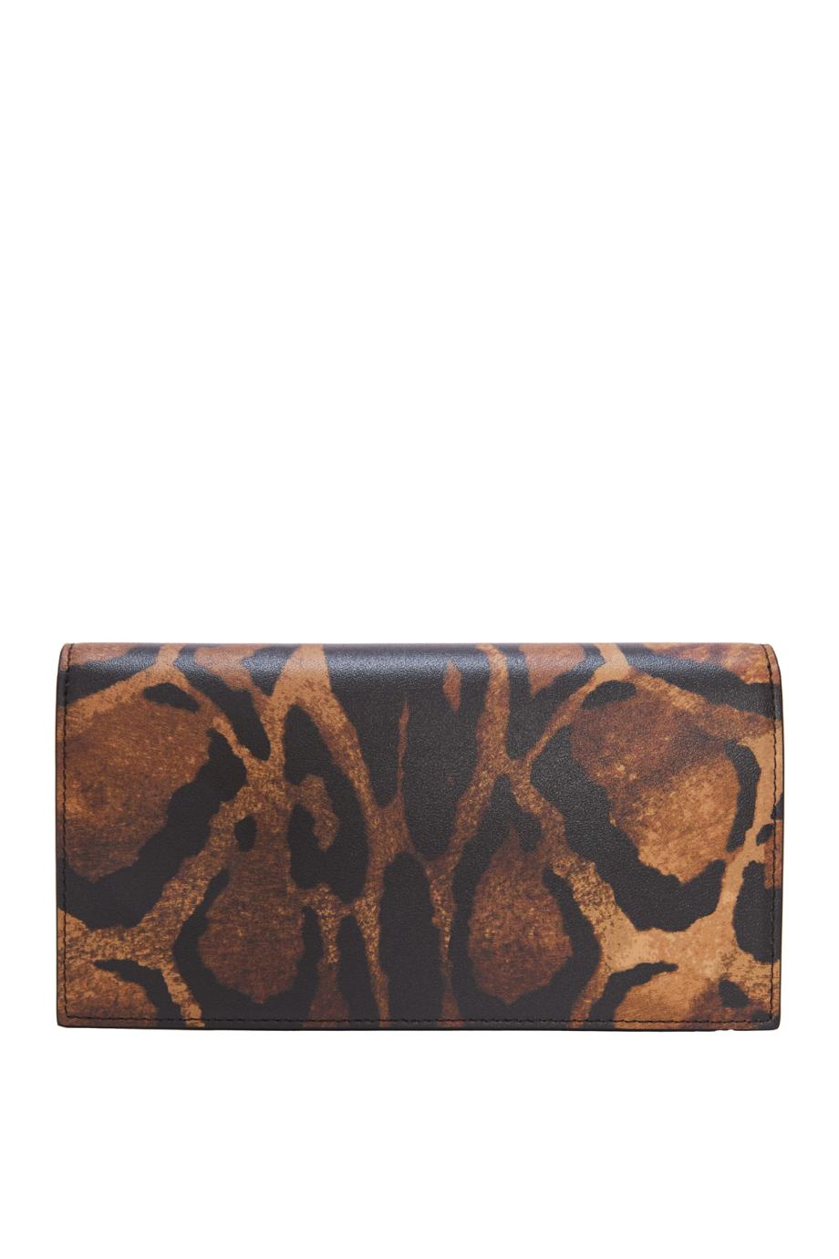 Loubi54 printed leather clutch