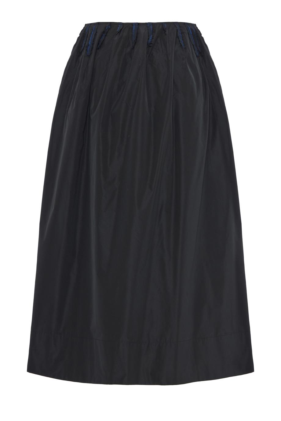 Rumi crepe midi skirt 
