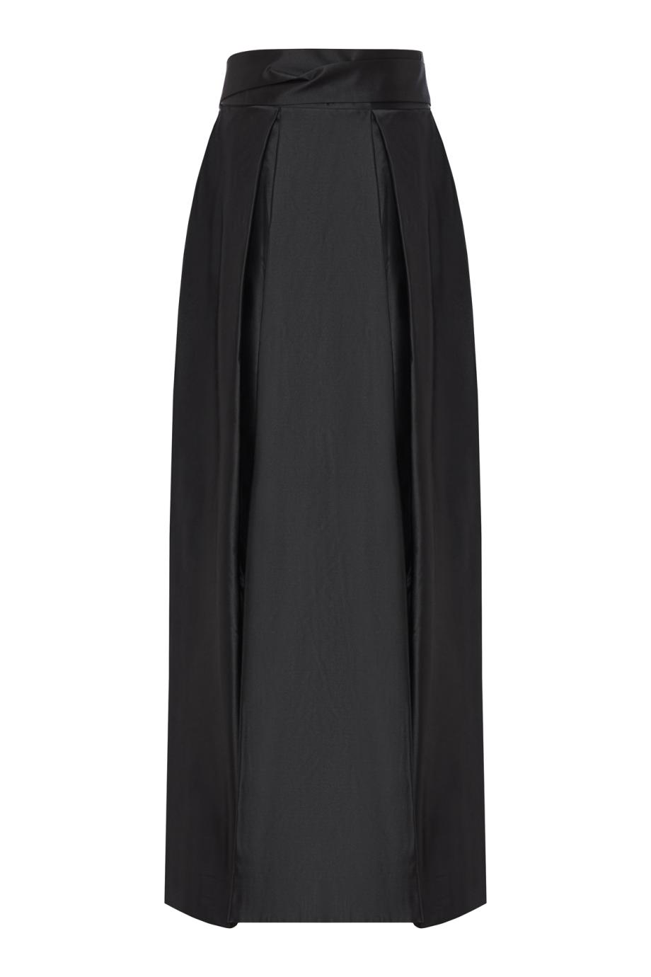 Silk maxi skirt 