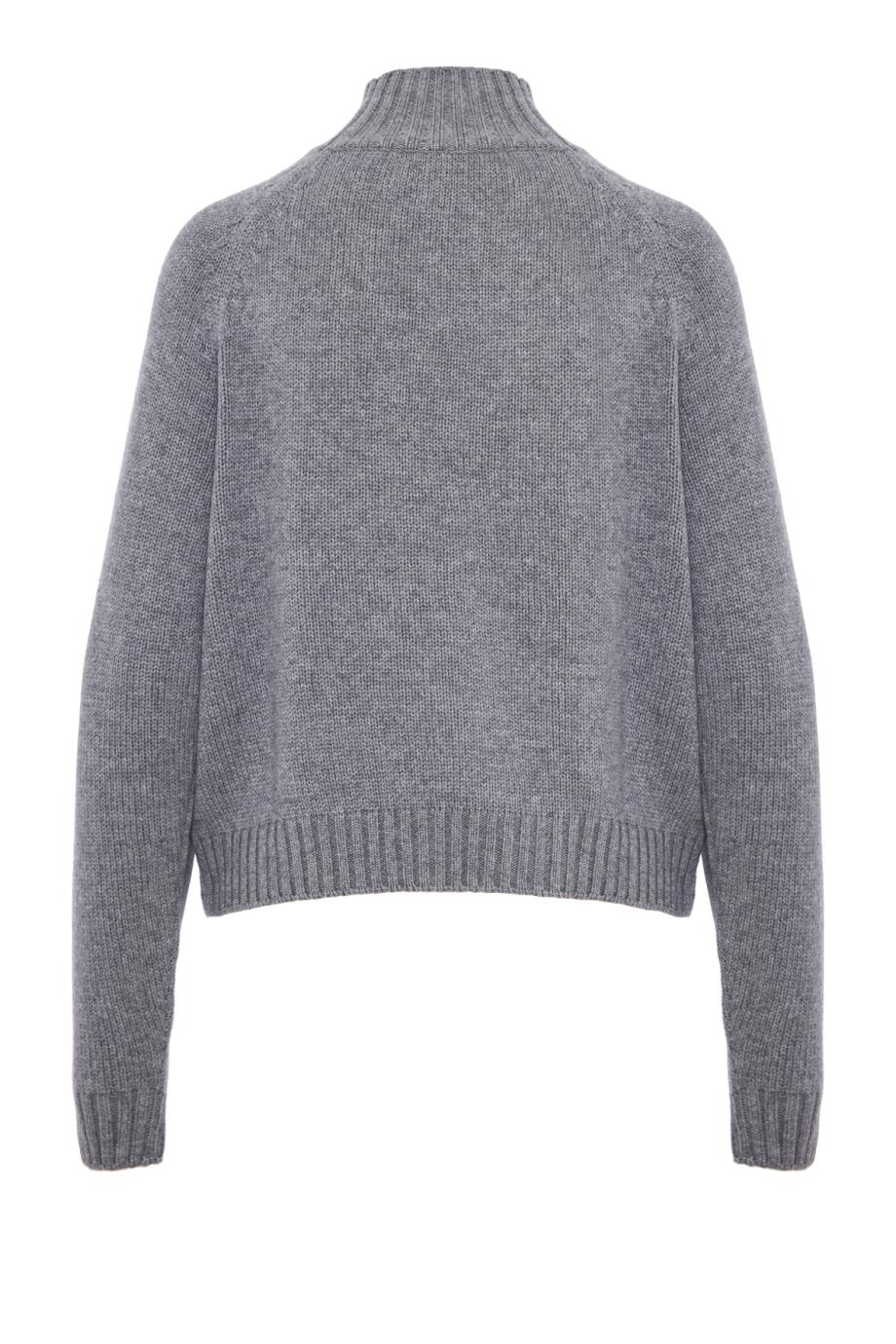Embellished cashmere turtleneck sweater