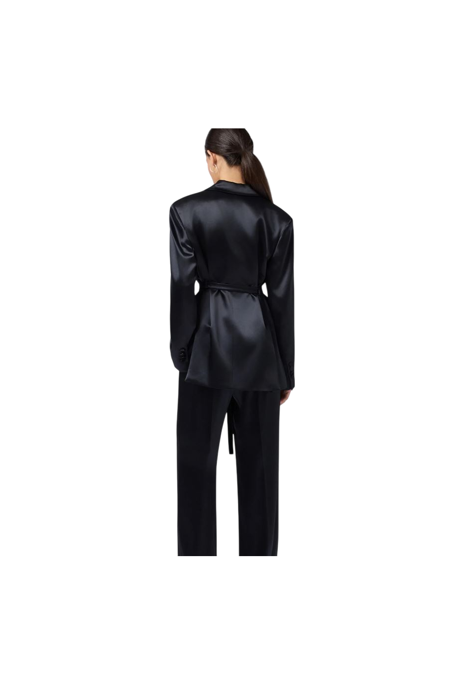 Wilder satin blazer 