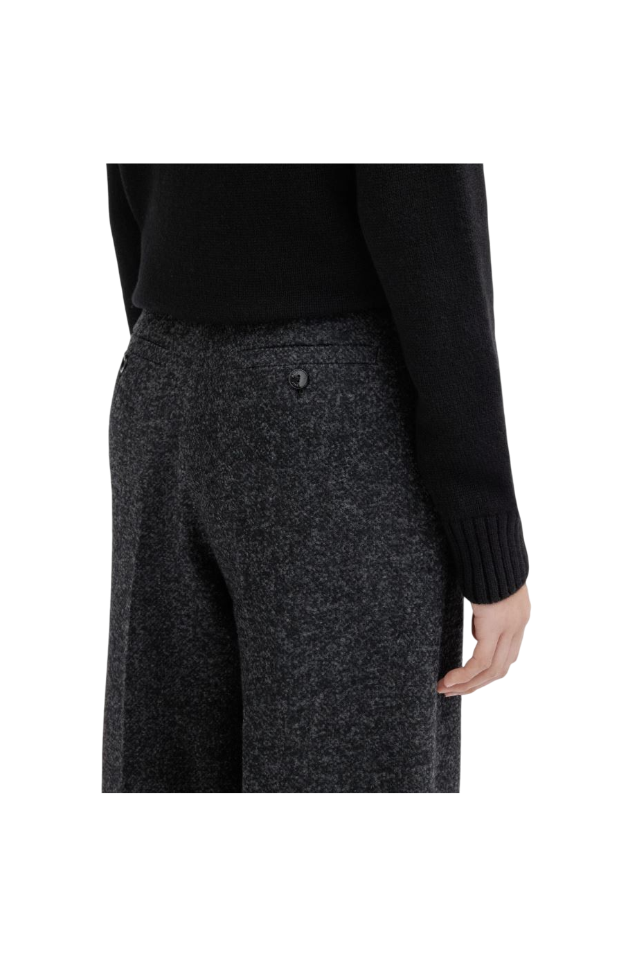 Amanda pressed boucle pants