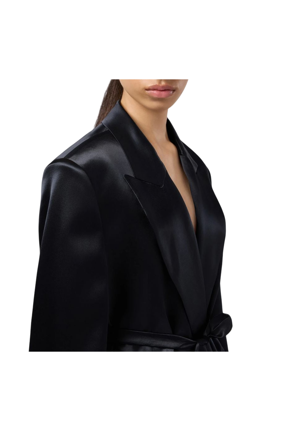 Wilder satin blazer 