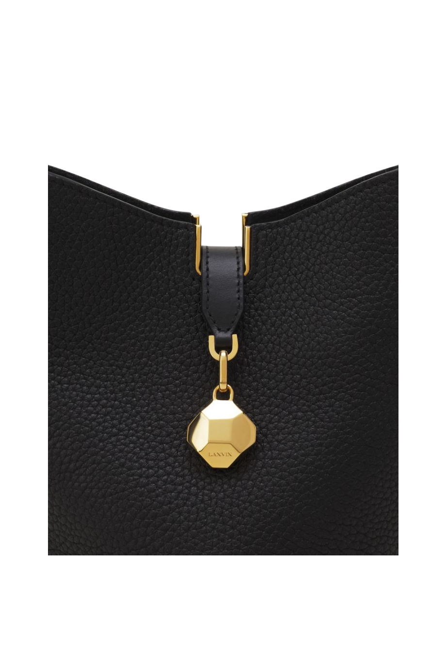 Catch nano by lanvin leather bucket bag
