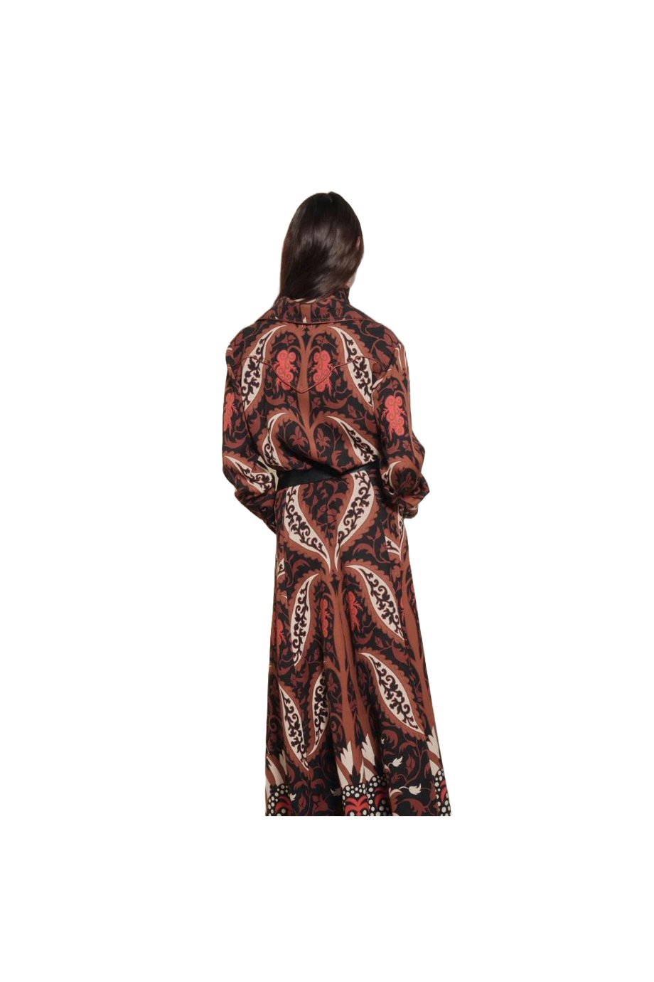 Hacia Puerto printed jersey blouse
