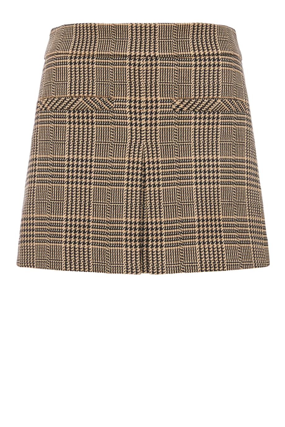 Pavaline checked mini skirt