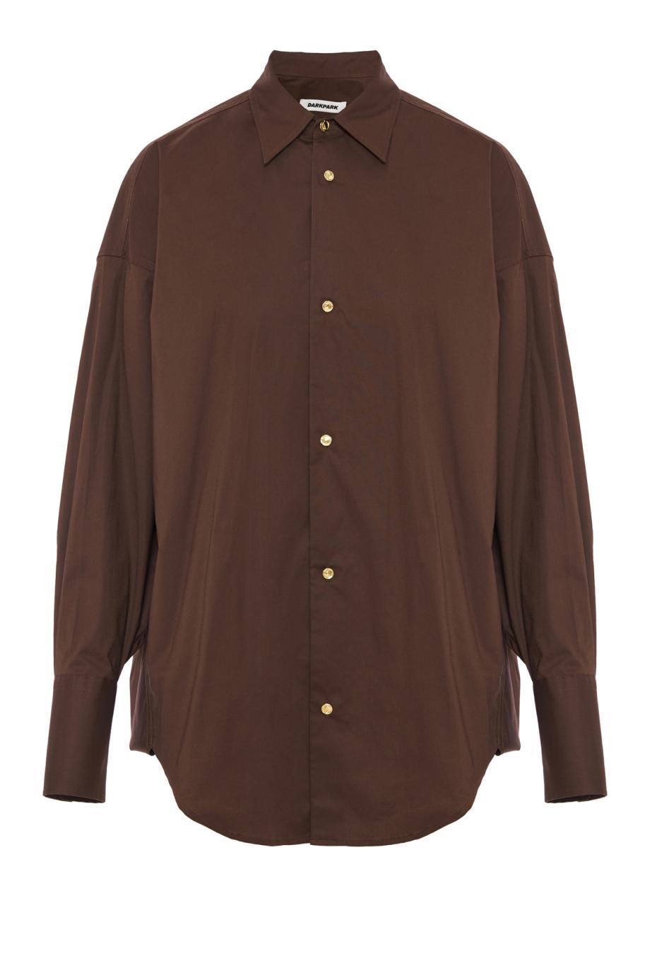 Carla oversized cotton-blend shirt 