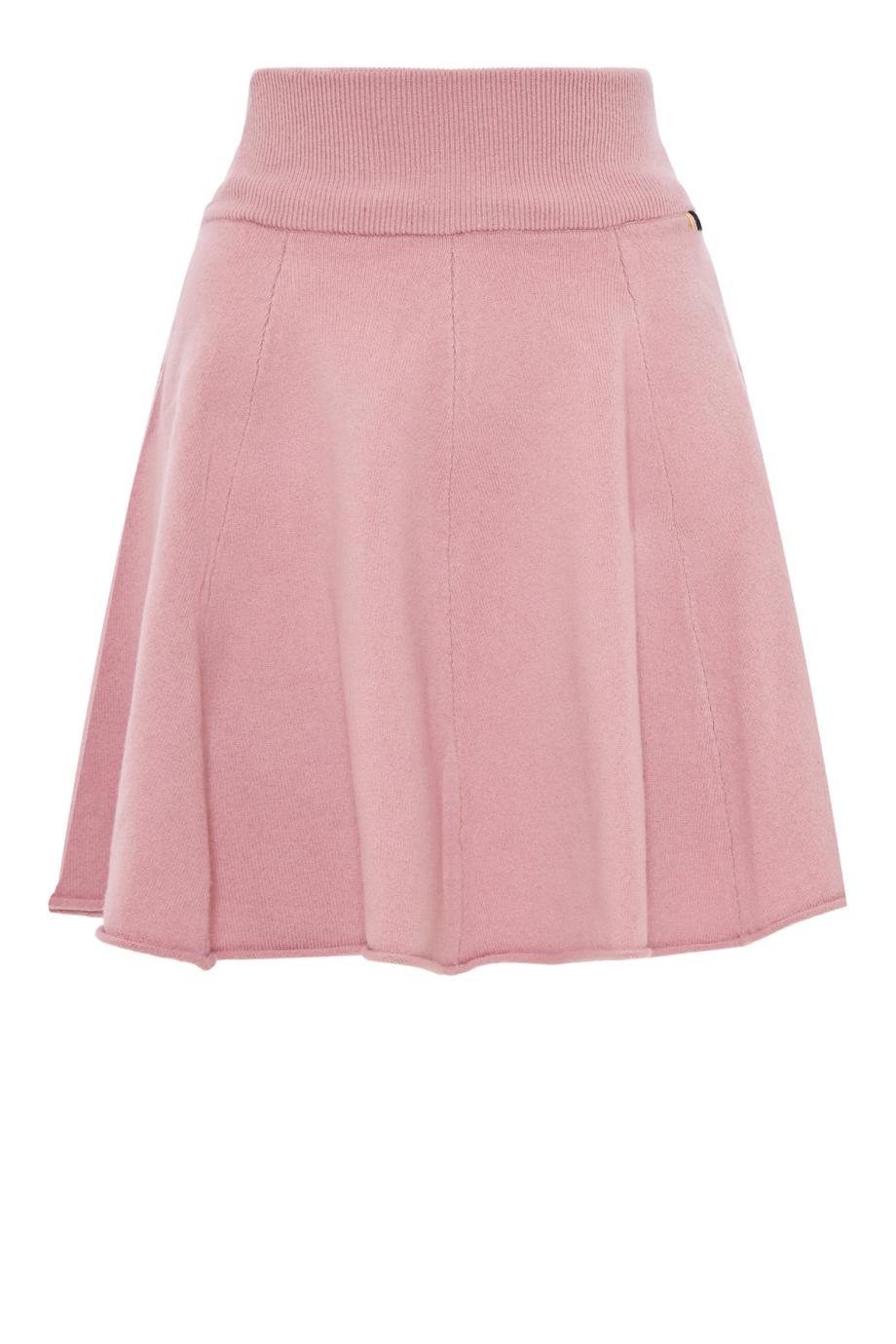 No379 Girl cashmere-blend mini skirt