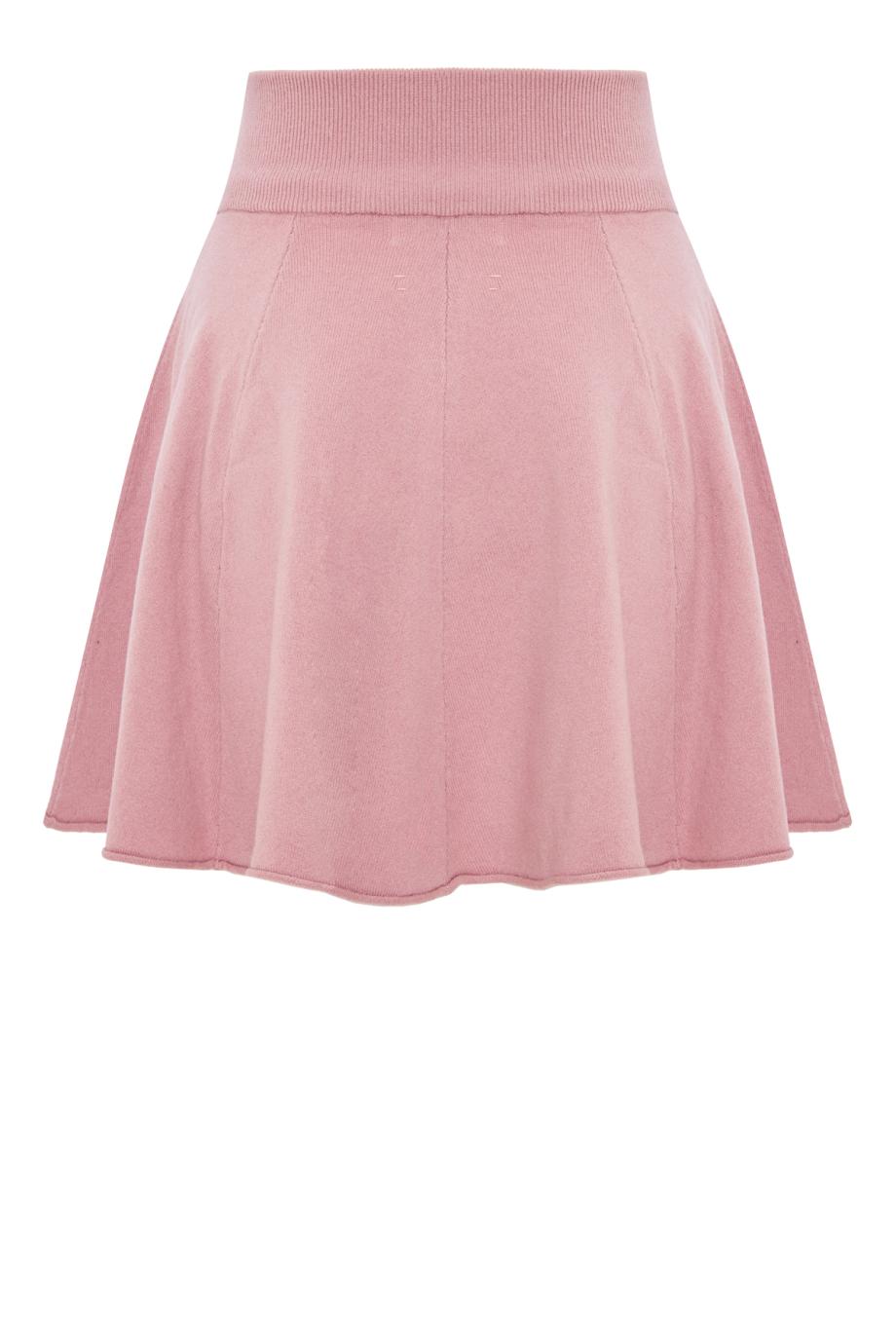 No379 Girl cashmere-blend mini skirt