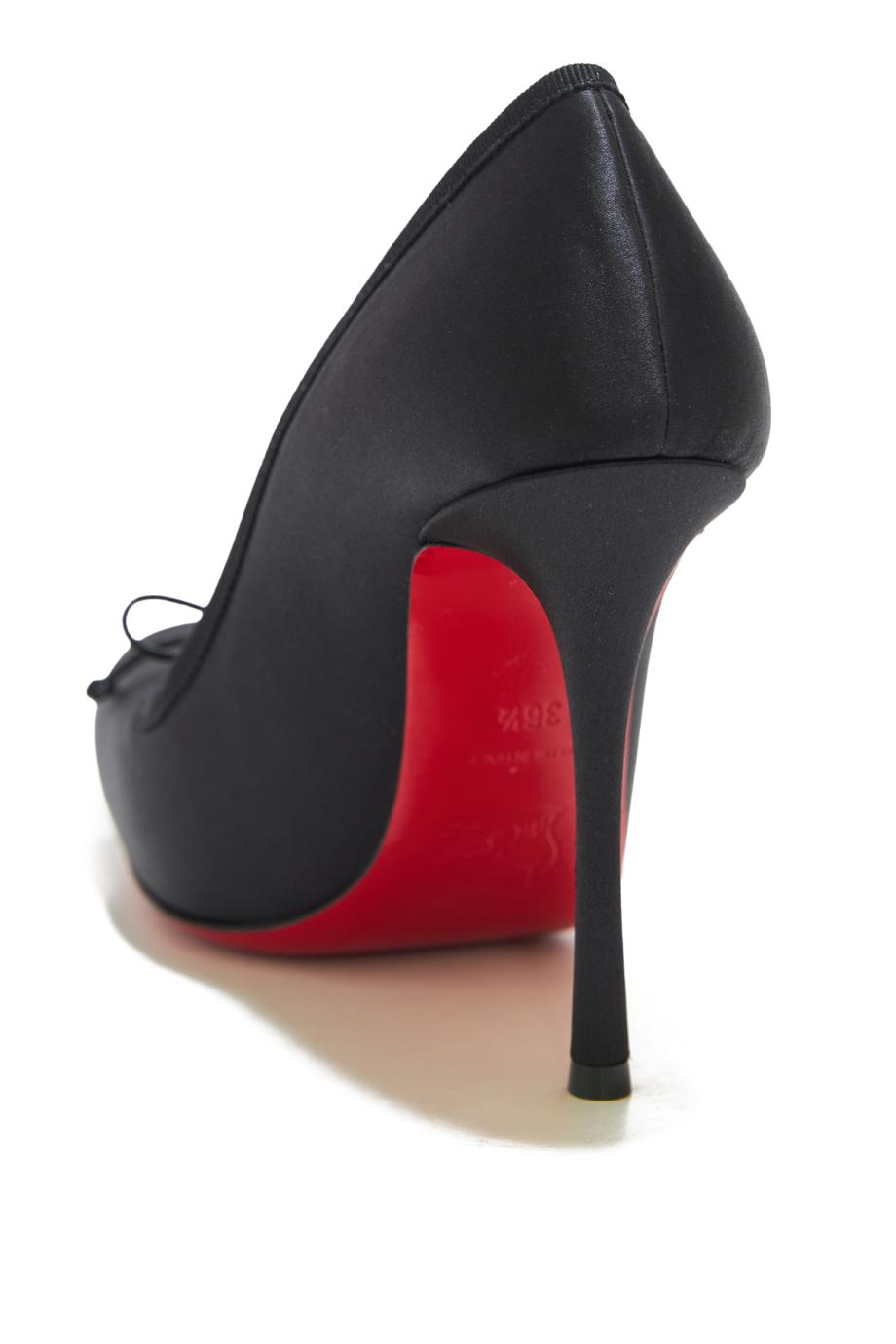 Cassia Nodo 100 satin pumps