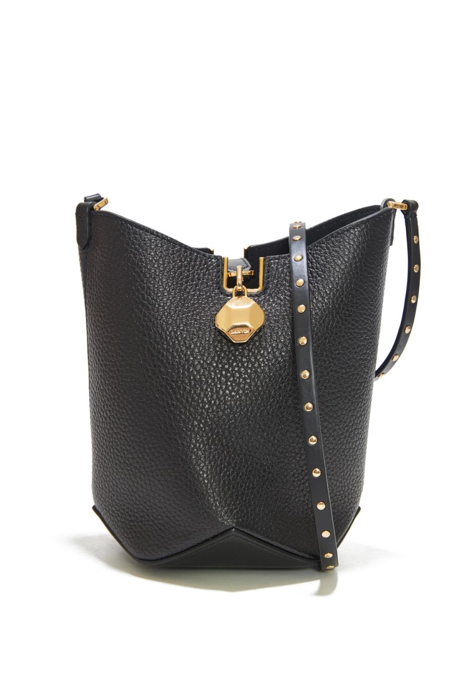 Catch nano by lanvin leather bucket bag