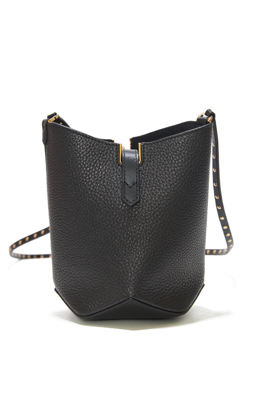 Catch nano by lanvin leather bucket bag