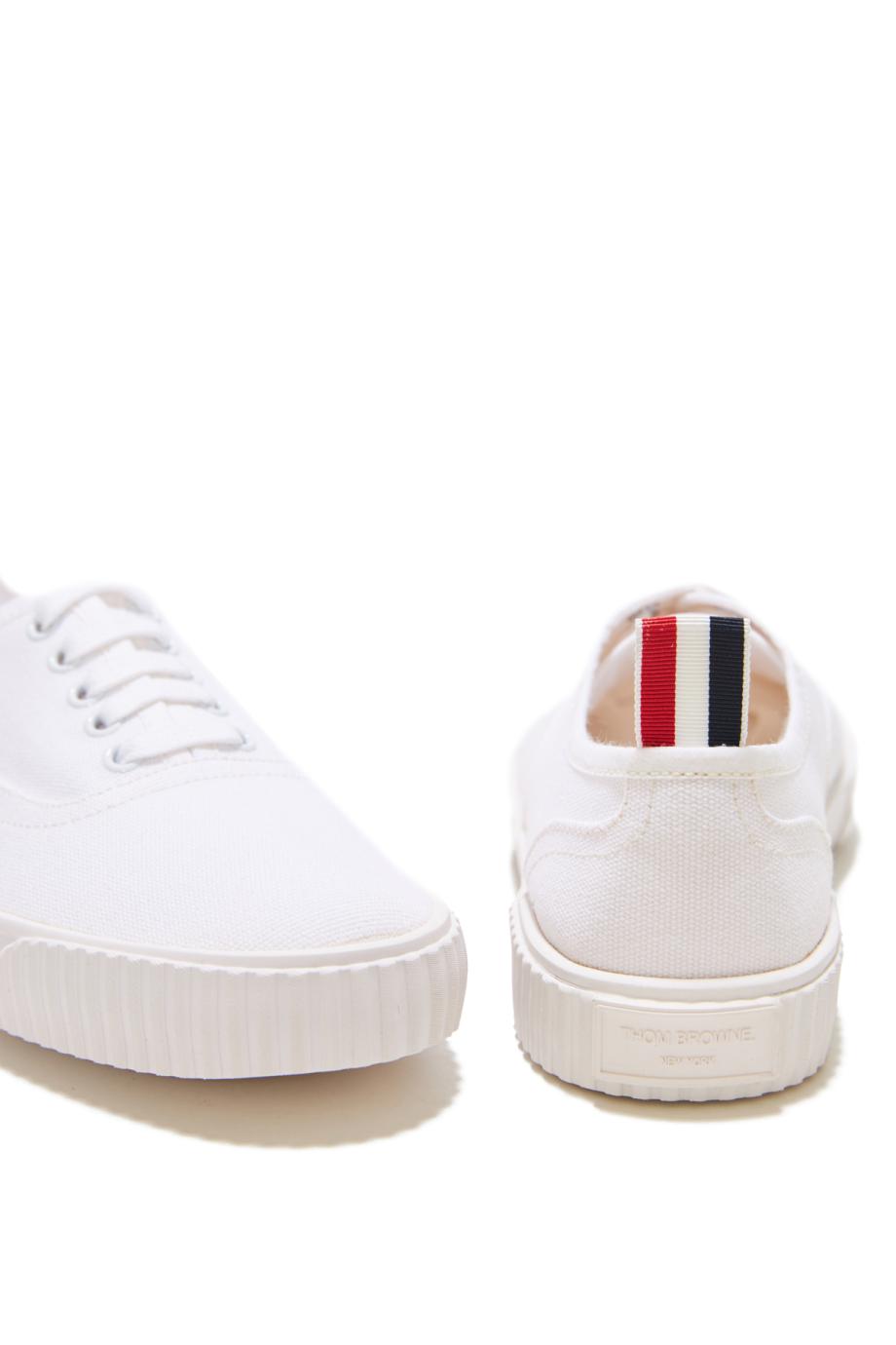 Edit Heritage rubber and canvas sneakers