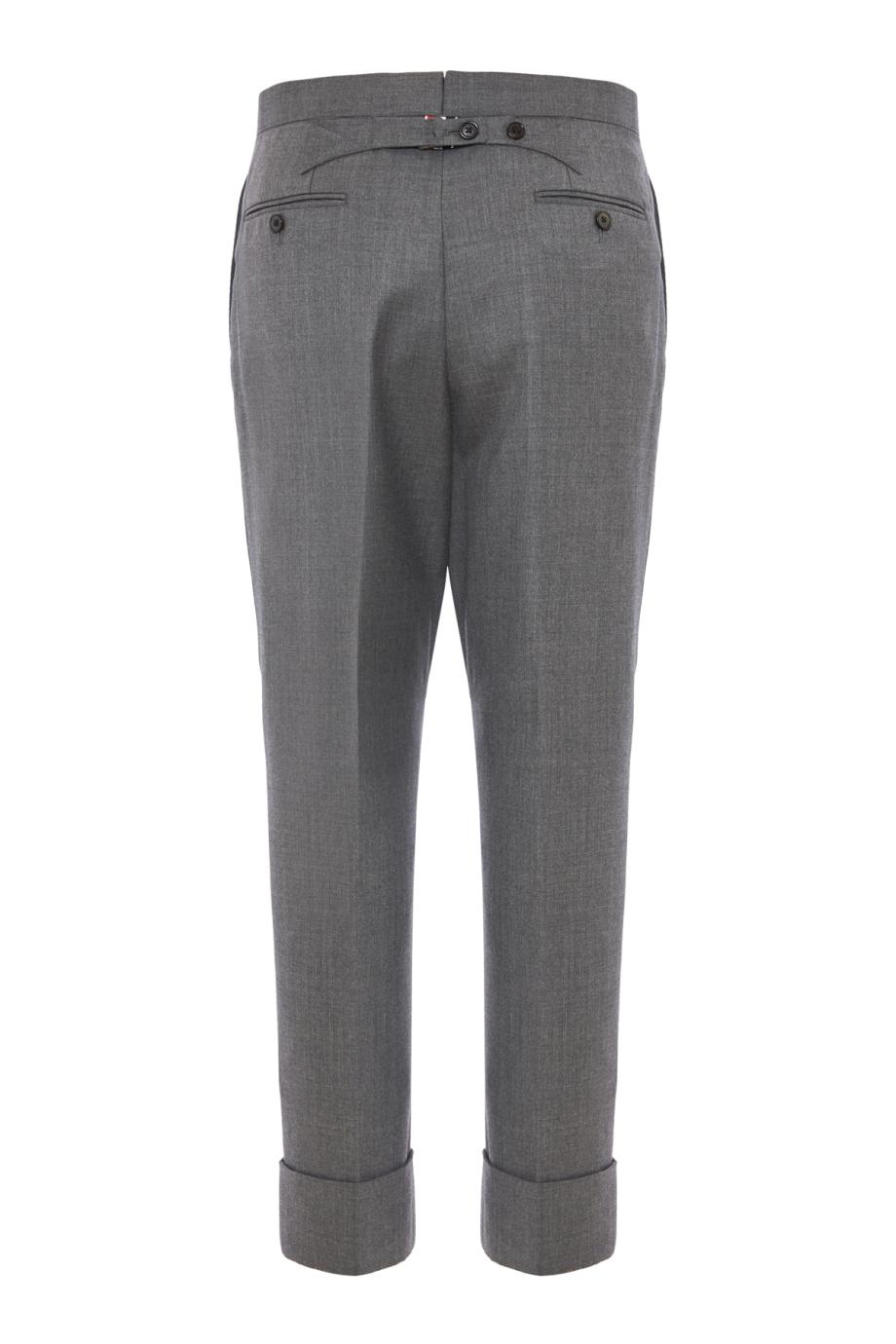 Wool-twill pants