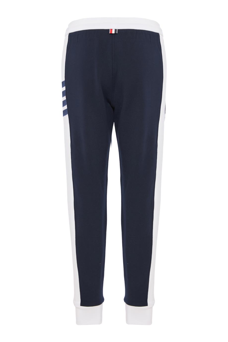 Color-block cotton sweatpants