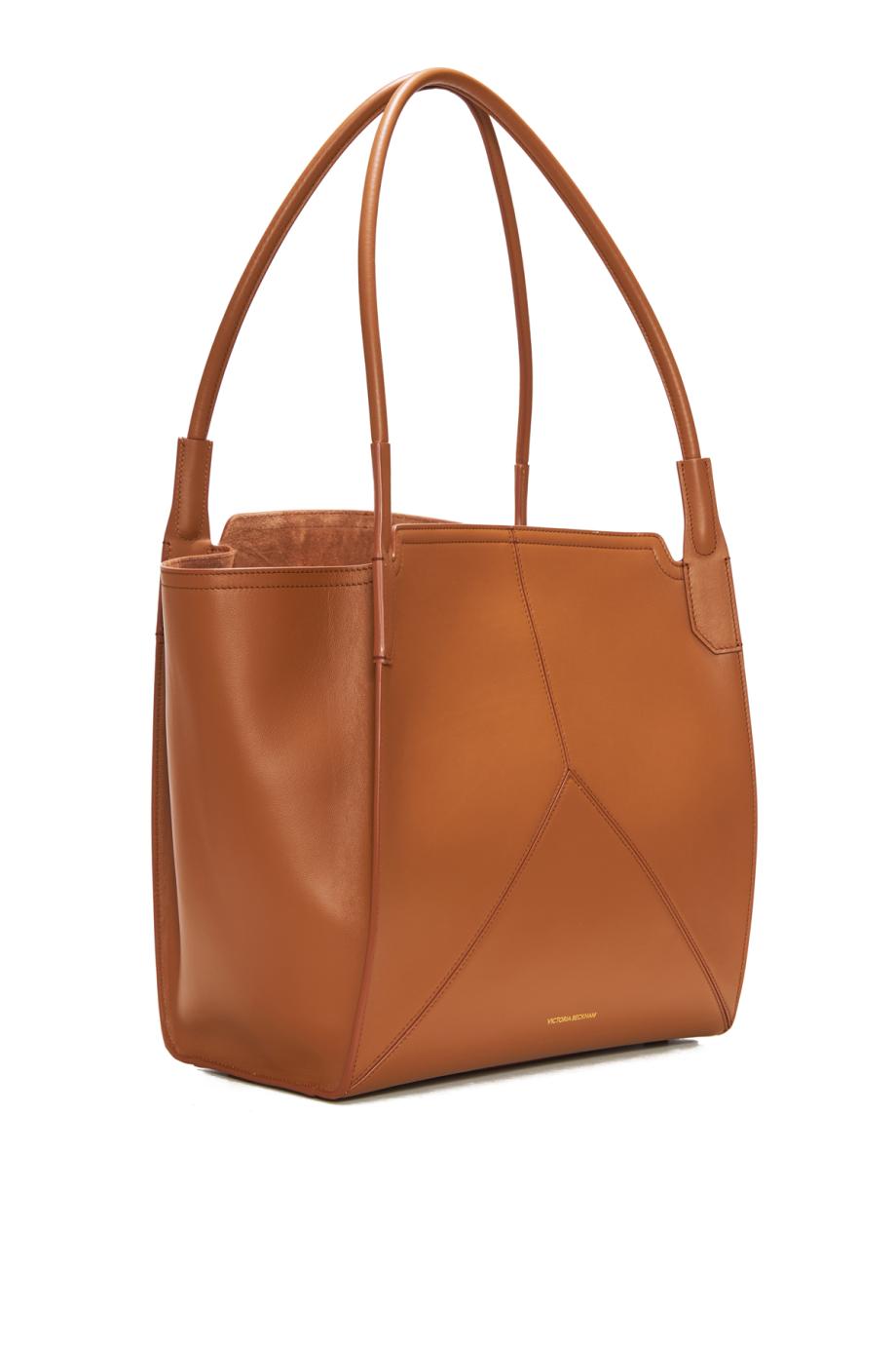 Victoria Tote In Tan Soft Leather