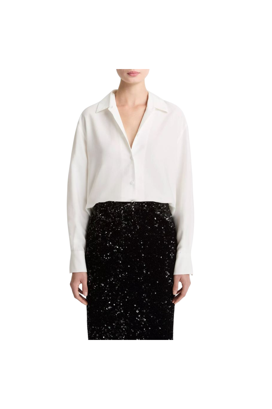 Crepe shirt